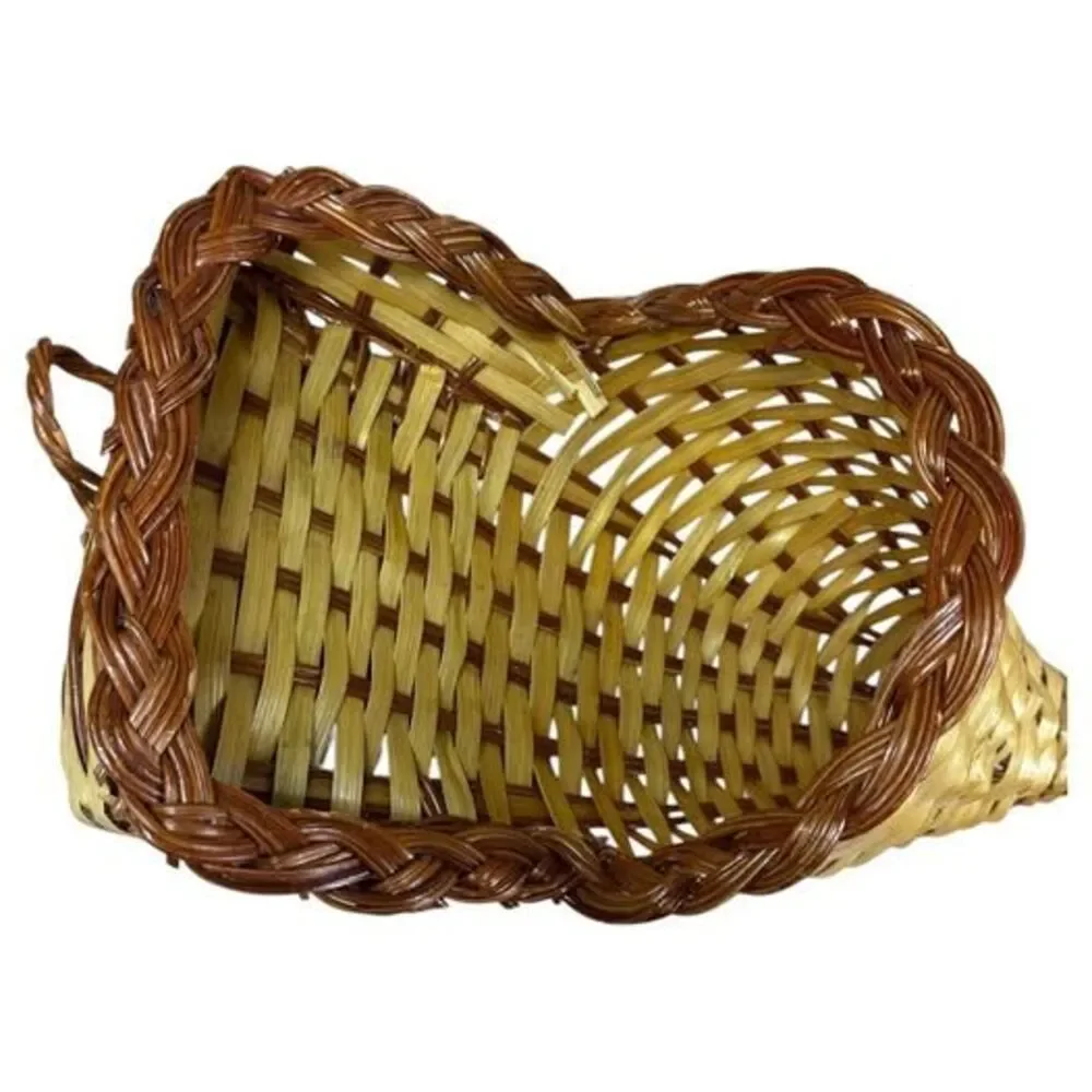 Wicker Cornucopia Basket Wall Hanging Decor